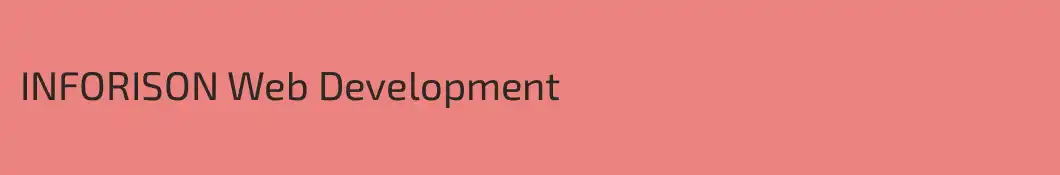 INFORISON Web Development